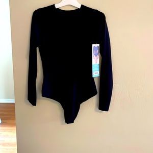 Spanx smoothing long sleeve bodysuit